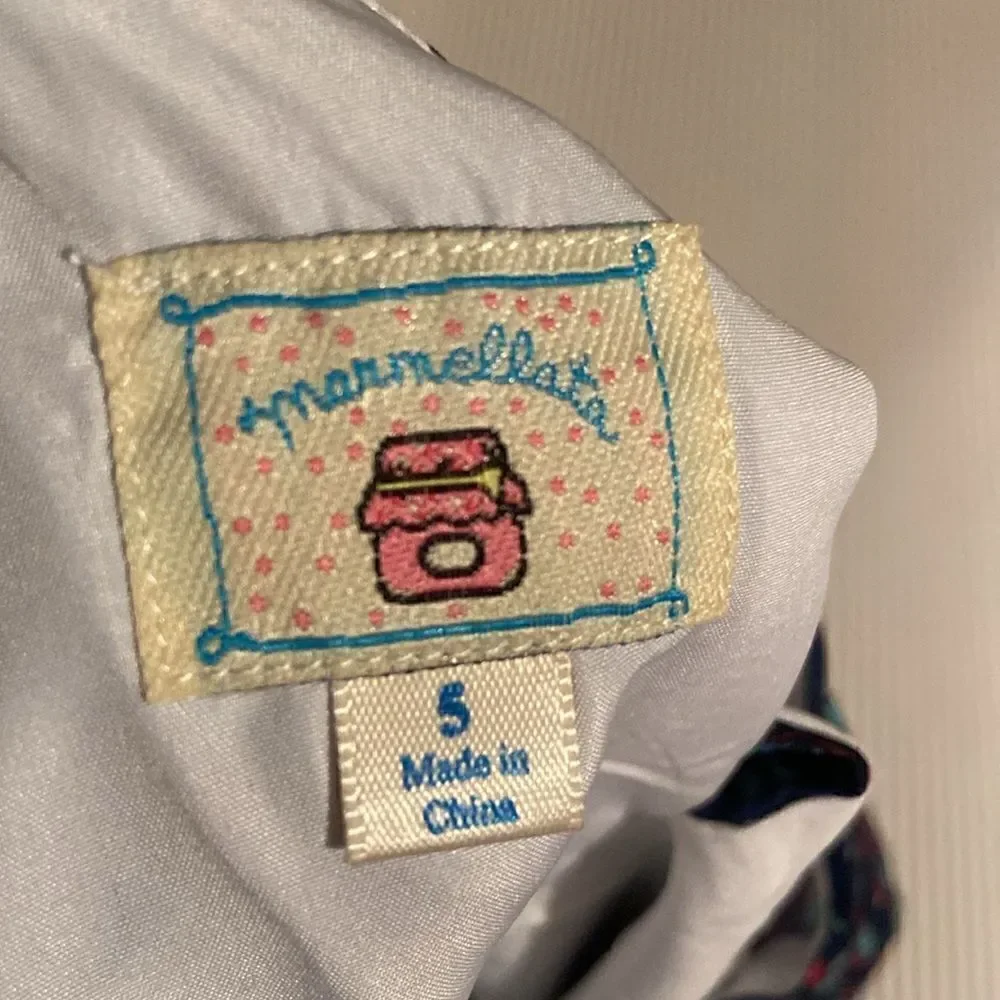 Marmellata girls dress with bell sleeves size 5 - Picture 6 of 7